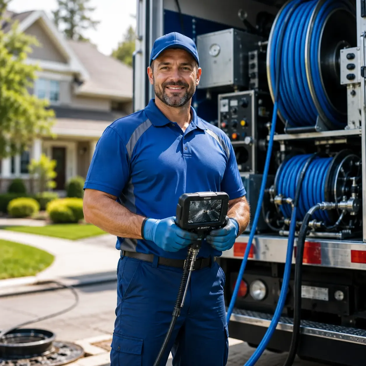 Local outdoor drain cleaning specialists in Aberdeen, OH